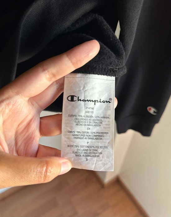 Sweatshirt Champion hoodie camisola homem S