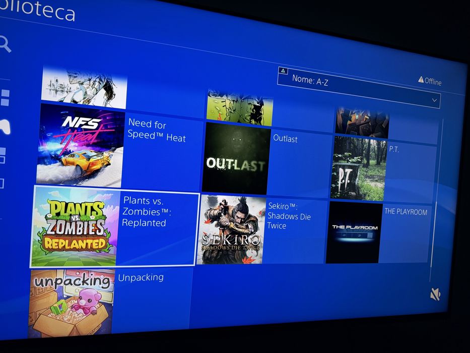 Playstation 4 Desbloqueada já com jogos!