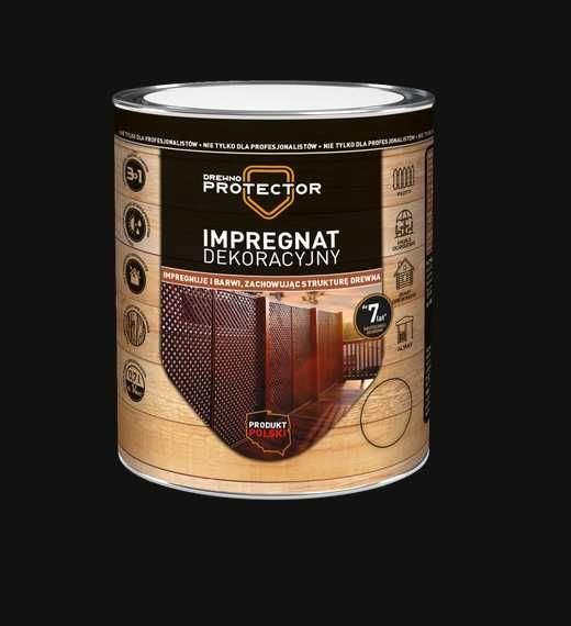 impregnat do drewna , impregnat dekoracyjny 0,7L