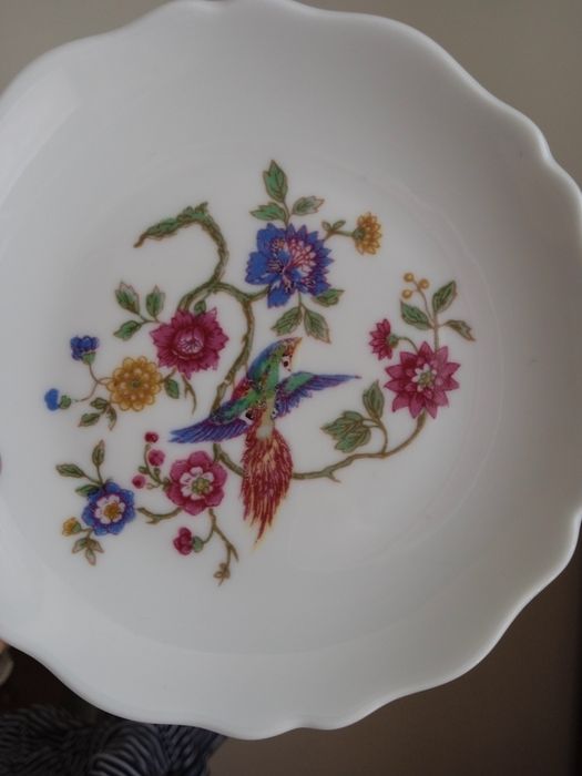 Talerzyk ręcznie malowana porcelana Limoges