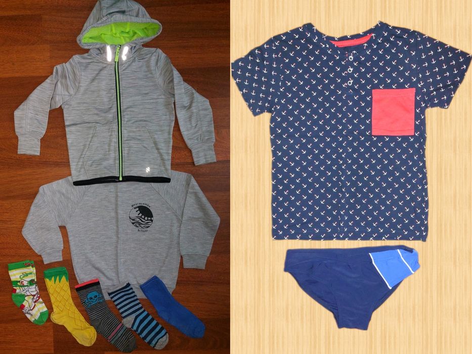 Реглан, олімпійка, футболка+плавки 4-9років