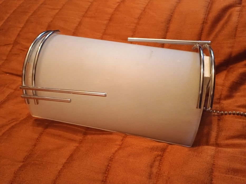 Lampa/plafon scienny z srebrem