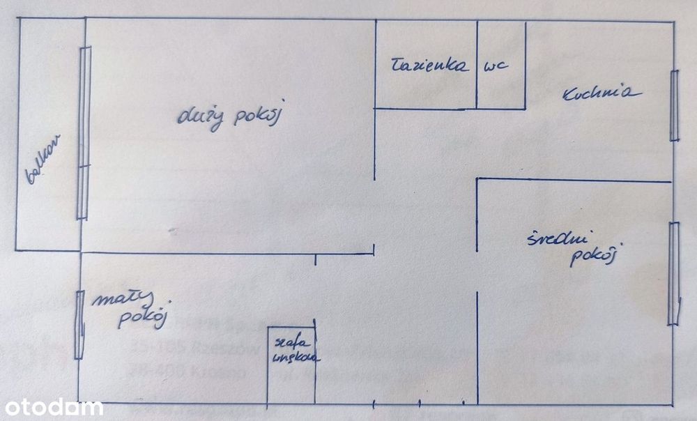 3 pokoje-60 m²-2 piętro-Balkon-Chełm-Os. Zachód-Zielone-Spokojne