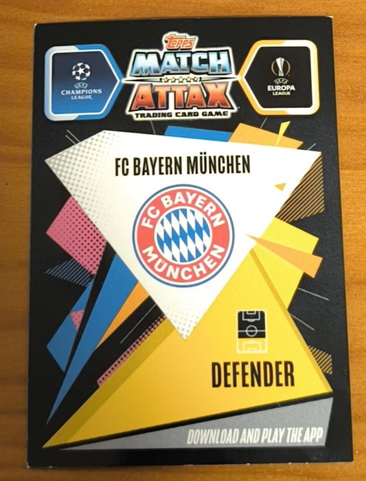 Carta Topps Match Attax David Alaba