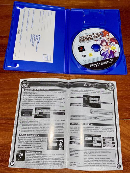 Jogo PS2 Atelier Iris 3: Grand Phantasm