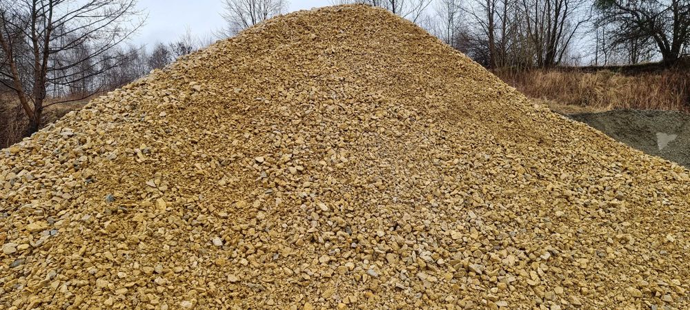 Kruszywo drogowe dolomitowe 0-31,5 kliniec tłuczeń, pod kostkę brukową