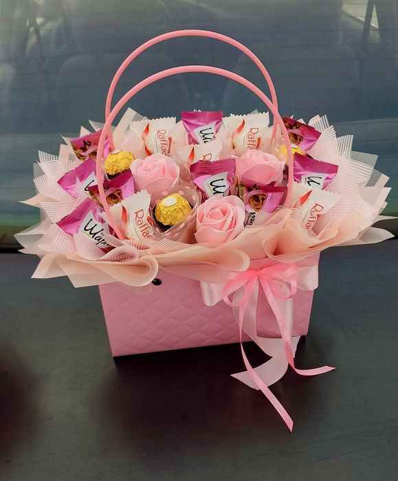 Солодкі букети,мильні,дитячі букети