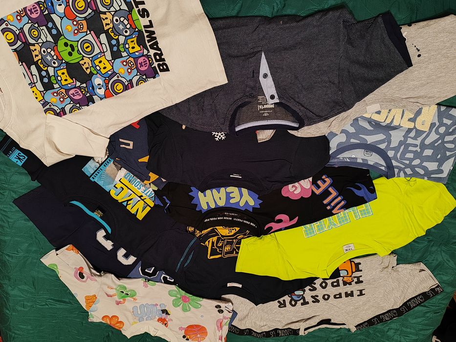 Mega paka ubrań dla chłopca w rozmiarze 146/152