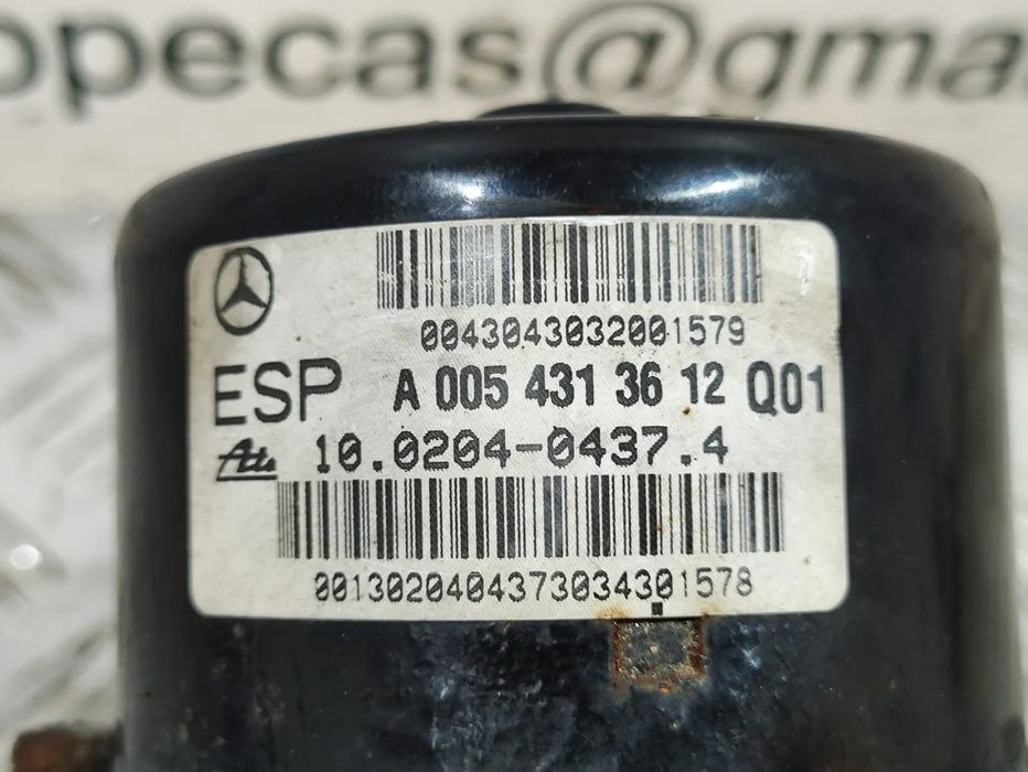 Modulo ABS | Bloco Hidraulico Mercedes Benz - A0054313612 - SLK R171
