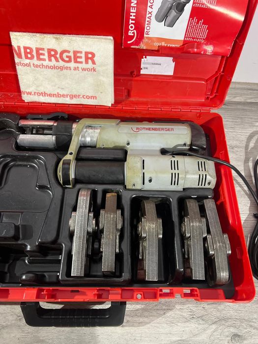 Zaciskarka Rothenberger Romax Eco + 5 x zaciski szczęki V