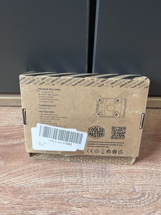 Obudowa do Raspberry Pi 4B - Cooler Master Pi Case 40 V2