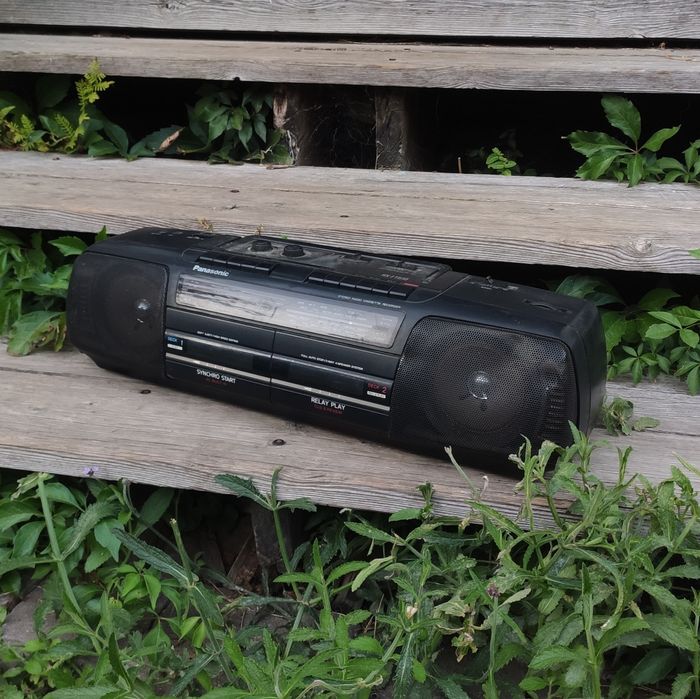 Kultowy radiomagnetofon / boombox / jamnik Panasonic RX-FT510 retro, vintage, y2k, 90s, 00s