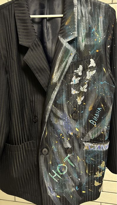 Піджак розписаний ручна робота