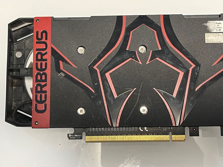 GTX 1050 TI asus cerberus