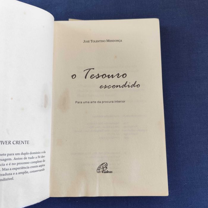 José Tolentino Mendonça - O Tesouro Escondido