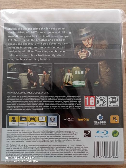 L.A. Noire na PS3