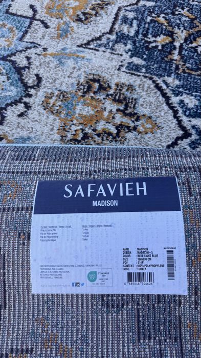 Piekny turecki dywan gruby mocny 160x230 kolorowy