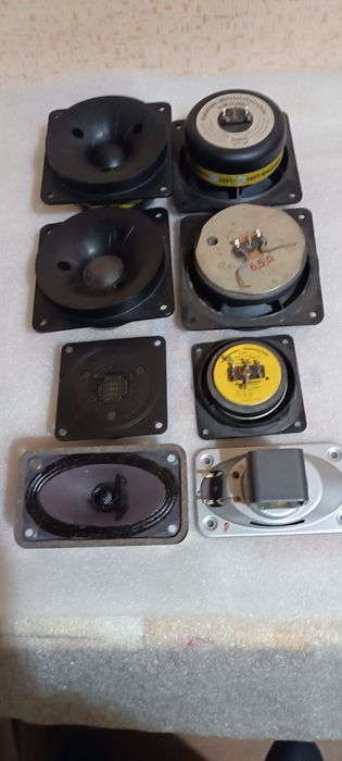 Широкосмугові Isophon, Phillips, Lorenz.