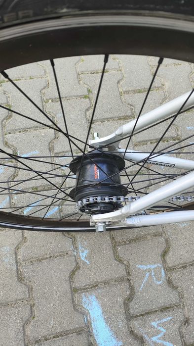 Loca Bikes rozmiar 56 Silver Raw