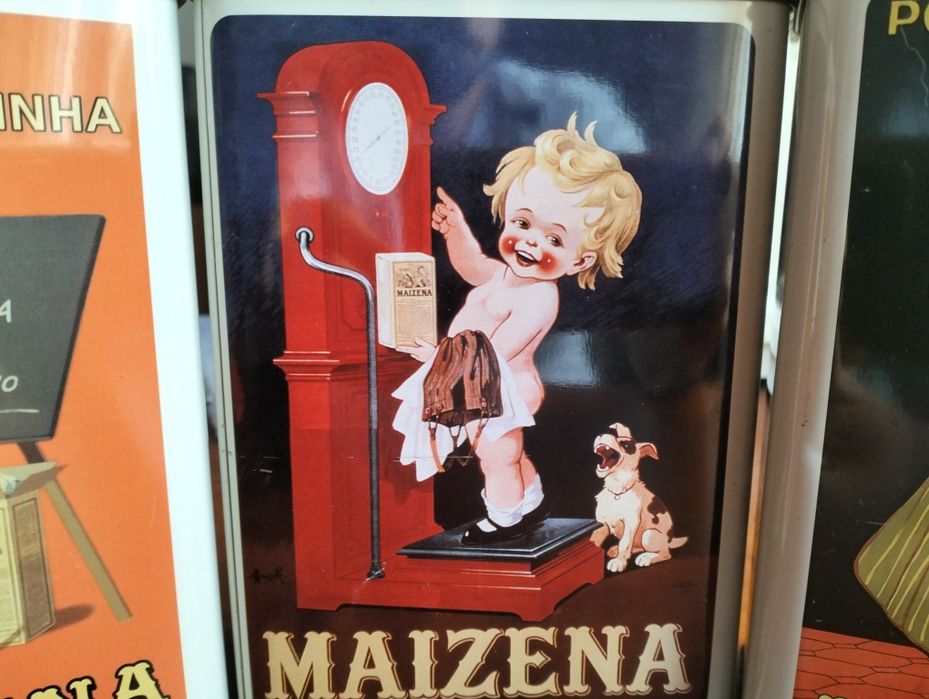 Latas comemorativas Maizena