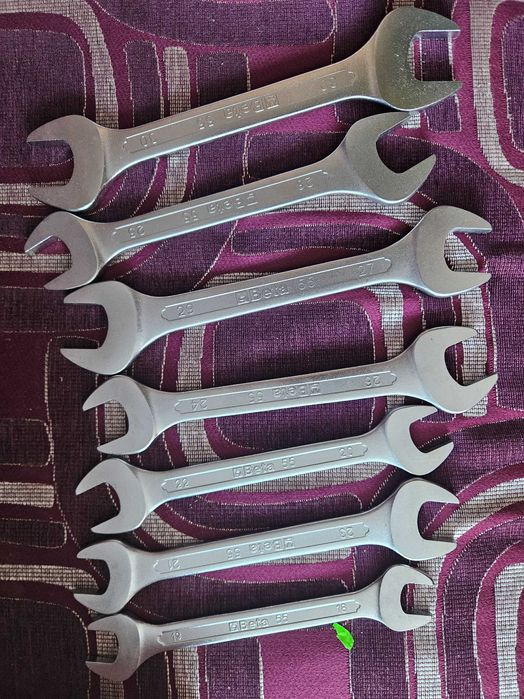 Zestaw kluczy płaskich BETA