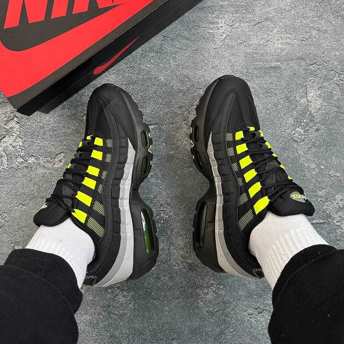 !SALE! Nike Air Max 95 Neon/Grey 40 41 42 43 44 45 найк аир макс