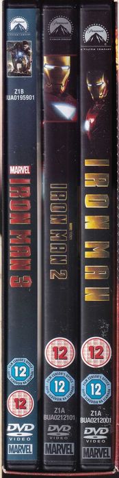 MARVEL - IRON MAN (3 movie collection)