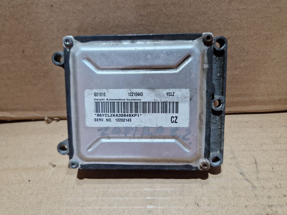 Komputer sterownik silnika 2.2 16V Opel Zafira A Vectra C Astra G