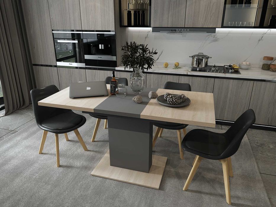 Стіл кухонний і Стільці дуб артізан. Стол и стулья від Виробника