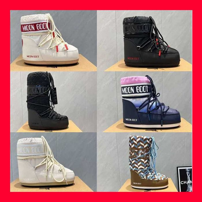 КРАЩА ЯКІСТЬ‼️Moon Boot, мун бути, снігові чоботи, снігоходи / 36–42
