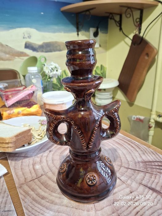 Посуд декоративний керамічний