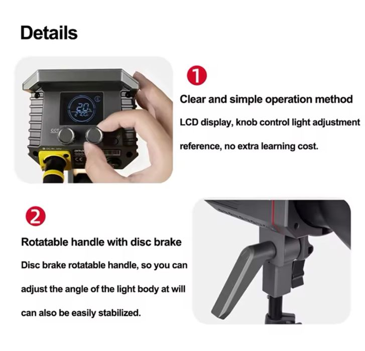 Amaran Aputure 200x S 200Вт двоколірний світлодіодний світильник