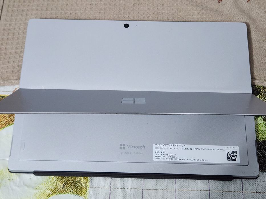 Ноутбук Microsoft Surface Pro 4-i5/8GB/256GB