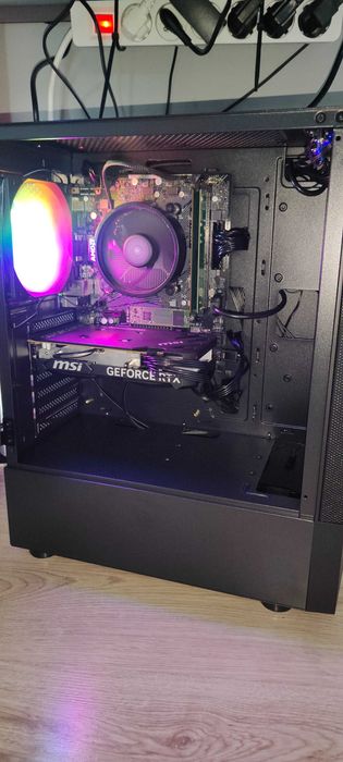 Komputer gamingowy | RTX 4060 8GB, Ryzen 5 5500, 500GB SSD M2