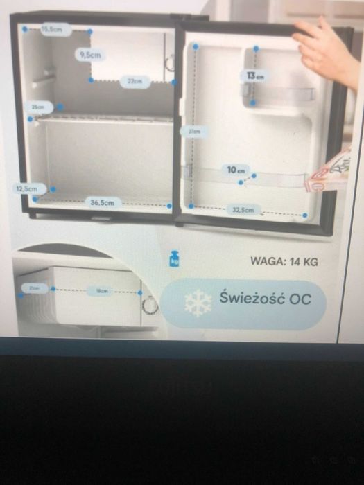 mini lodówka Stillstern 45l