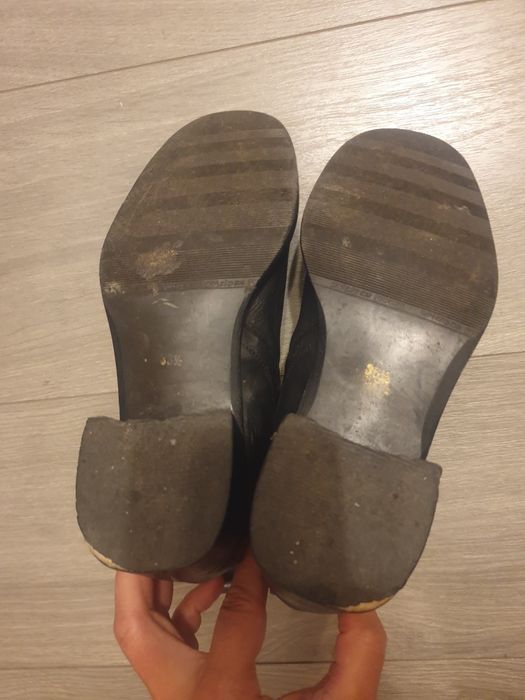 Buty damskie botki 36,5 czarne