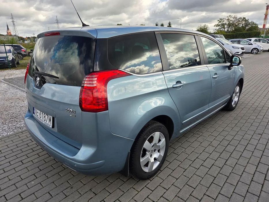 Peugeot 5008 1.6Diesel 115km Automat Czuj.Parkownia Klima Serwis Faktura Gwarancja