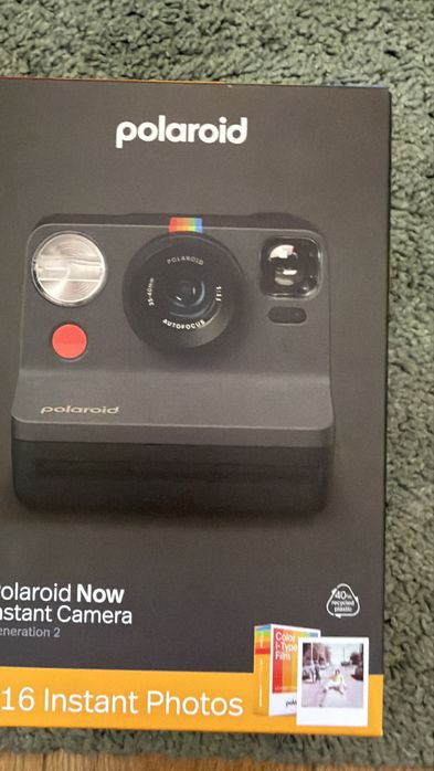Máquina Fotográfica Instantânea Polaroid Now Generation 2 - Preta