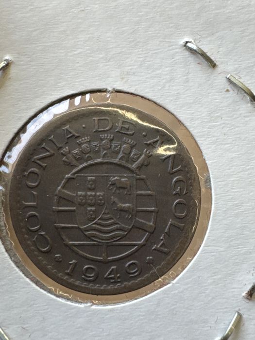 Moeeda 10 cent 1949 Angola