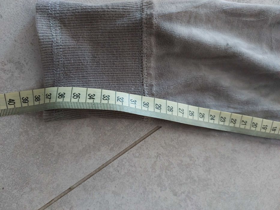 Szara bluza dresowa, domowa 128