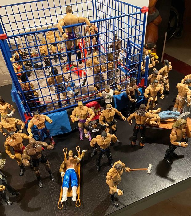 60 Figuras WWE Cena,Orton,Triple H,Undertaker,Umaga,Ric Flair 16/02/25
