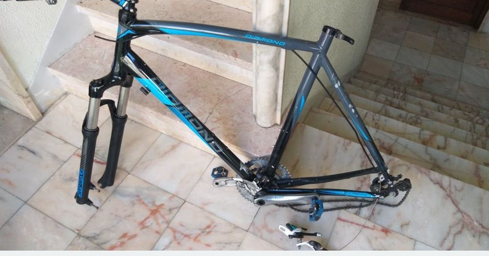 Quadro Belga bicicleta estrada