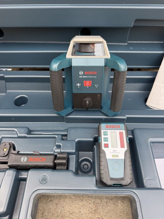 BOSCH  Professional GRL 400 H/ротаційний лазерний нівелір бош