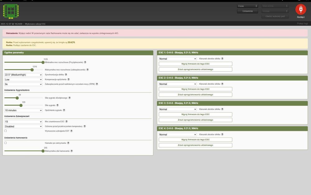 Kontroler lotu Happymodel F4 2G4 ELRS- AIO 5in1