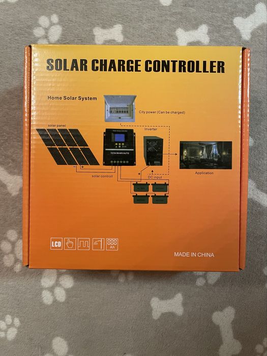 Сонячний контролер 12/24/36/48v 200A