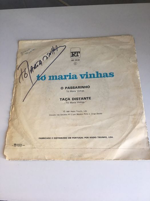 Disco Vinil O Passarinho