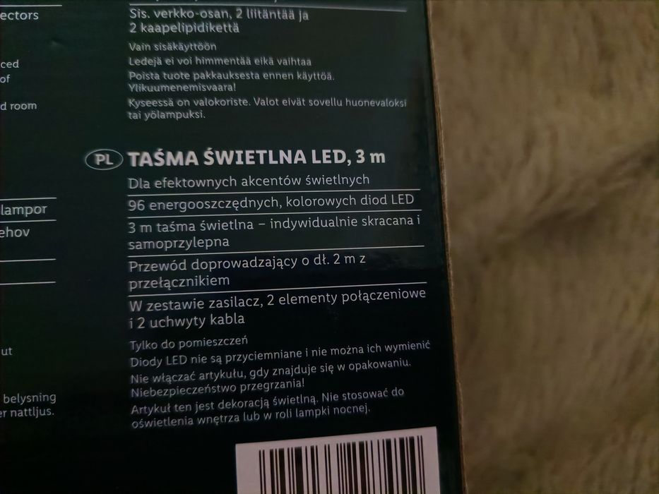 Lampki LED na taśmie