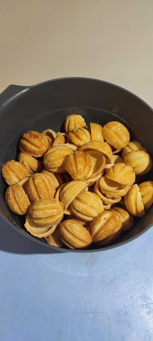 Ciastka orzechy.