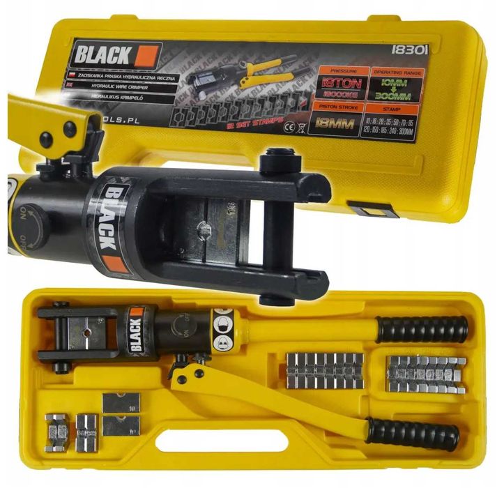 Інструмент для опресовування наконечників, 16-300 мм², BLACK 18301