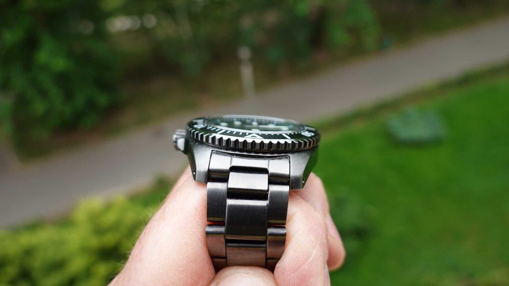 Zegarek SEIKO PROSPEX SOLAR DIVER All Black - męski - jak nowy - gwarancja do 03.2028